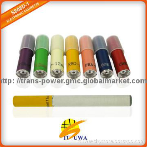 most pupular e cigarette model cartomizer disposable 808d